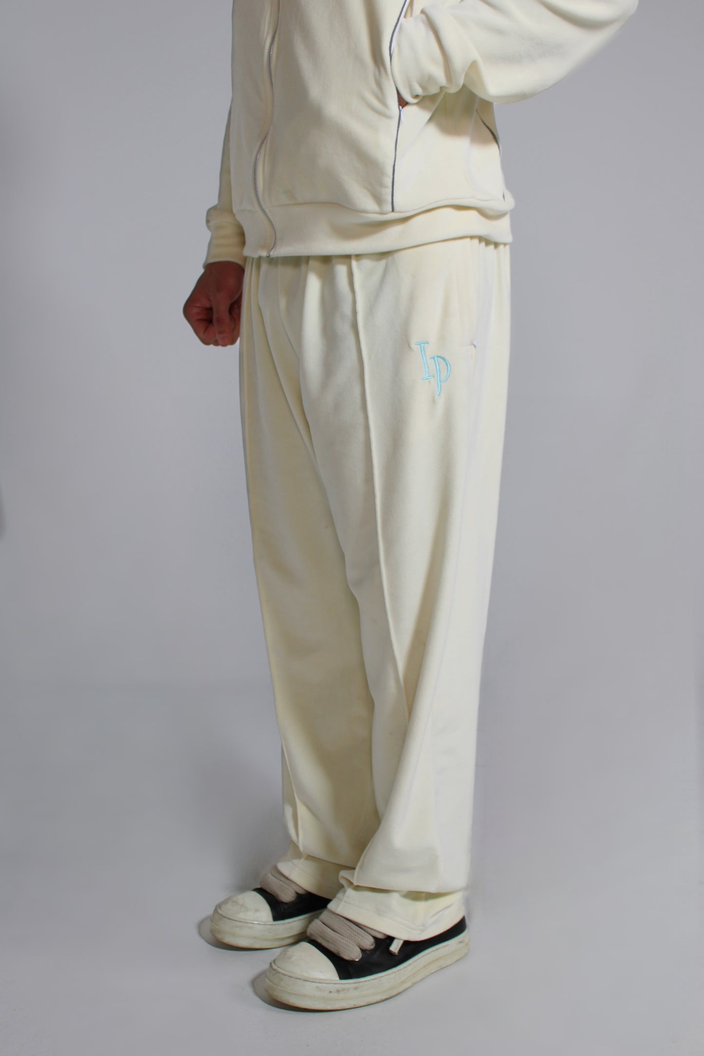 Velour Creme SweatPants